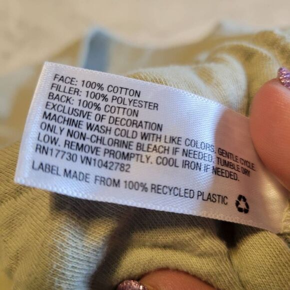 Women’s Universal Thread Green Quilted Sweatshirt Size Large - Picture 5 of 6